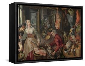 The Four Elements: Fire, 1569-Joachim Beuckelaer-Framed Stretched Canvas