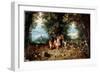 The Four Elements: the Earth. 16Th-17Th Century (Painting)-Jan the Elder Brueghel-Framed Giclee Print