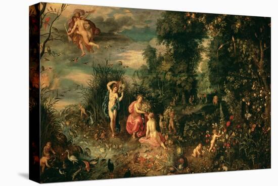 The Four Elements-Jan Brueghel the Elder-Stretched Canvas