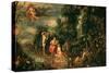 The Four Elements-Jan Brueghel the Elder-Stretched Canvas