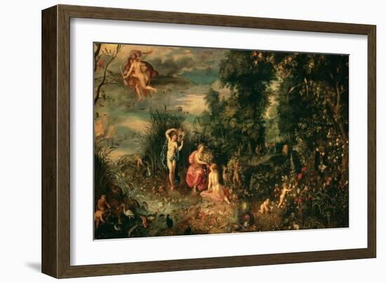 The Four Elements-Jan Brueghel the Elder-Framed Giclee Print