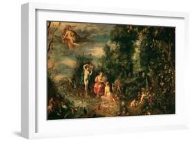 The Four Elements-Jan Brueghel the Elder-Framed Giclee Print