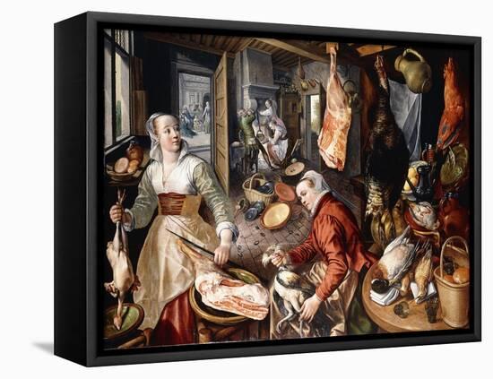 The Four Elements-Joachim Beuckelaer-Framed Stretched Canvas