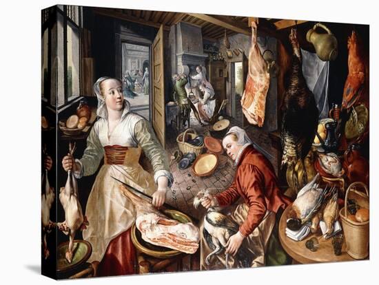 The Four Elements-Joachim Beuckelaer-Stretched Canvas