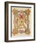 The Four Evangelists, from a Facsimile Copy of the Book of Kells, Pub. by Day and Son-Irish School-Framed Giclee Print