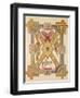 The Four Evangelists, from a Facsimile Copy of the Book of Kells, Pub. by Day and Son-Irish School-Framed Giclee Print