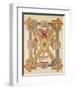 The Four Evangelists, from a Facsimile Copy of the Book of Kells, Pub. by Day and Son-Irish School-Framed Giclee Print