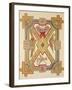 The Four Evangelists, from a Facsimile Copy of the Book of Kells, Pub. by Day and Son-Irish School-Framed Giclee Print