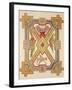 The Four Evangelists, from a Facsimile Copy of the Book of Kells, Pub. by Day and Son-Irish School-Framed Giclee Print