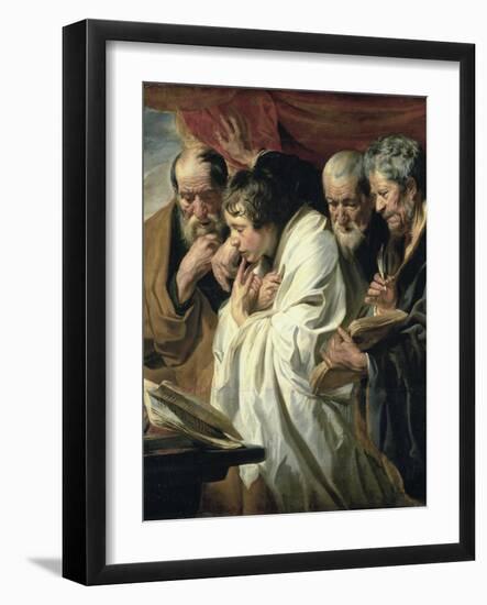 The Four Evangelists-Jacob Jordaens-Framed Giclee Print