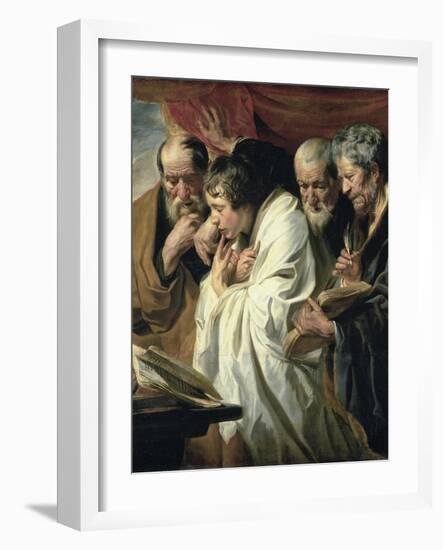 The Four Evangelists-Jacob Jordaens-Framed Giclee Print