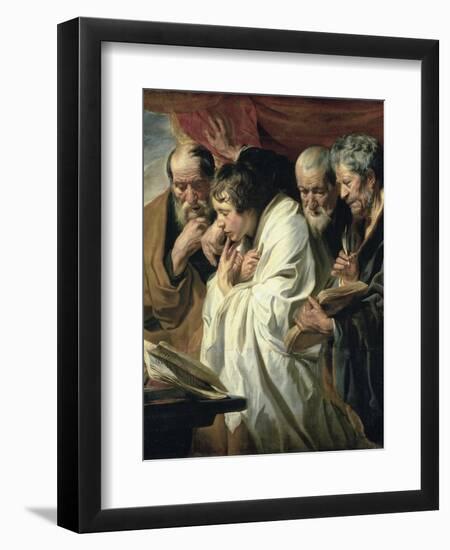 The Four Evangelists-Jacob Jordaens-Framed Giclee Print