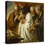 The Four Evangelists-Jacob Jordaens-Stretched Canvas