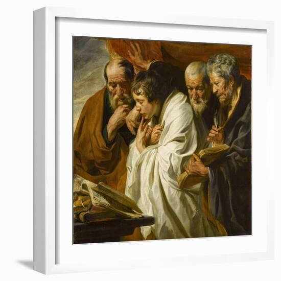 The Four Evangelists-Jacob Jordaens-Framed Giclee Print