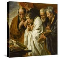 The Four Evangelists-Jacob Jordaens-Stretched Canvas