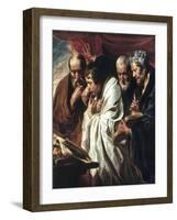 The Four Evangelists-Jacob Jordaens-Framed Giclee Print