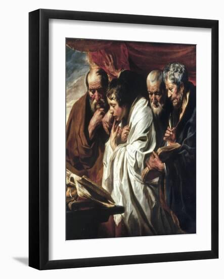 The Four Evangelists-Jacob Jordaens-Framed Giclee Print