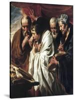 The Four Evangelists-Jacob Jordaens-Stretched Canvas