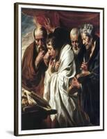 The Four Evangelists-Jacob Jordaens-Framed Premium Giclee Print