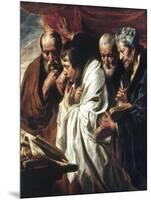 The Four Evangelists-Jacob Jordaens-Mounted Premium Giclee Print