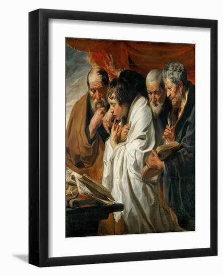 The Four Evangelists-Jacob Jordaens-Framed Giclee Print