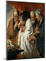 The Four Evangelists-Jacob Jordaens-Mounted Giclee Print