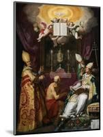 The Four Fathers of the Latin Church-Abraham Bloemaert-Mounted Giclee Print