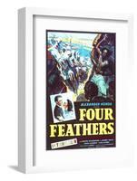 The Four Feathers - Movie Poster Reproduction-null-Framed Photo