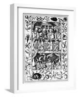 The Four Great Alchemists, 1652-Robert Vaughan-Framed Giclee Print
