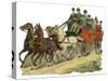 The Four-Horse Charabanc is the Most Popular Vehicle for Excursions-null-Stretched Canvas