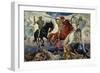 The Four Horsemen of the Apocalypse, 1887-Victor Mikhailovich Vasnetsov-Framed Giclee Print