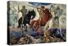 The Four Horsemen of the Apocalypse, 1887-Victor Mikhailovich Vasnetsov-Stretched Canvas