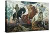 The Four Horsemen of the Apocalypse, 1887-Victor Mikhailovich Vasnetsov-Stretched Canvas