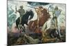 The Four Horsemen of the Apocalypse, 1887-Victor Mikhailovich Vasnetsov-Mounted Giclee Print