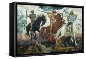 The Four Horsemen of the Apocalypse, 1887-Victor Mikhailovich Vasnetsov-Framed Stretched Canvas