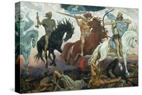 The Four Horsemen of the Apocalypse, 1887-Victor Mikhailovich Vasnetsov-Stretched Canvas