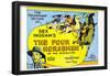 The Four Horsemen of the Apocalypse Movie Rudolphe Valentino Poster Print-null-Framed Poster