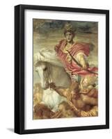 The Four Horsemen of the Apocalypse: the Rider on the White Horse, C.1878-George Frederick Watts-Framed Giclee Print