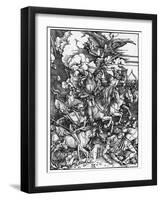 The Four Horsemen of the Apocalypse-Albrecht Dürer-Framed Photographic Print