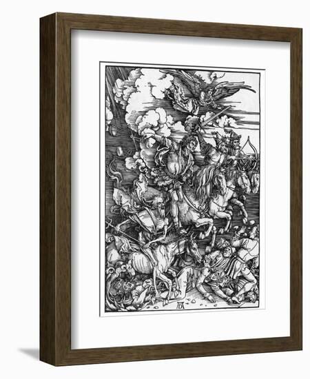 The Four Horsemen of the Apocalypse-Albrecht Dürer-Framed Photographic Print
