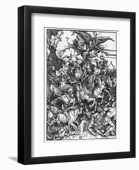 The Four Horsemen of the Apocalypse-Albrecht Dürer-Framed Photographic Print