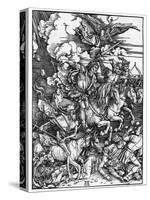 The Four Horsemen of the Apocalypse-Albrecht Dürer-Stretched Canvas