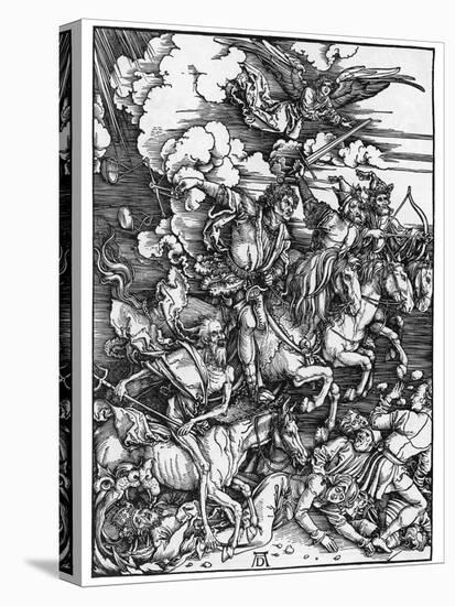 The Four Horsemen of the Apocalypse-Albrecht Dürer-Stretched Canvas