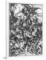 The Four Horsemen of the Apocalypse-Albrecht Dürer-Framed Photographic Print