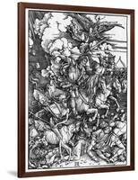 The Four Horsemen of the Apocalypse-Albrecht Dürer-Framed Photographic Print