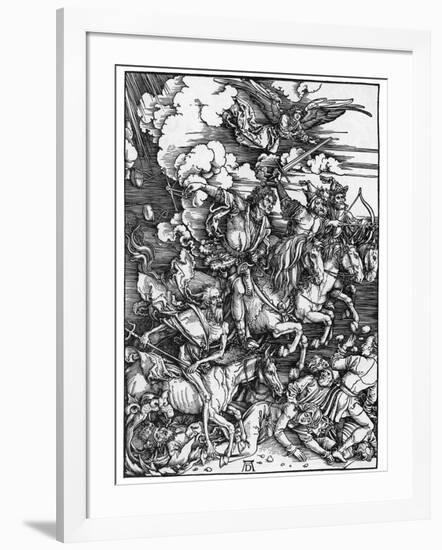 The Four Horsemen of the Apocalypse-Albrecht Dürer-Framed Photographic Print