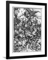 The Four Horsemen of the Apocalypse-Albrecht Dürer-Framed Photographic Print