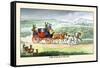 The Four in Hand-Henry Thomas Alken-Framed Stretched Canvas