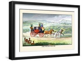 The Four in Hand-Henry Thomas Alken-Framed Art Print