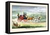 The Four in Hand-Henry Thomas Alken-Framed Stretched Canvas